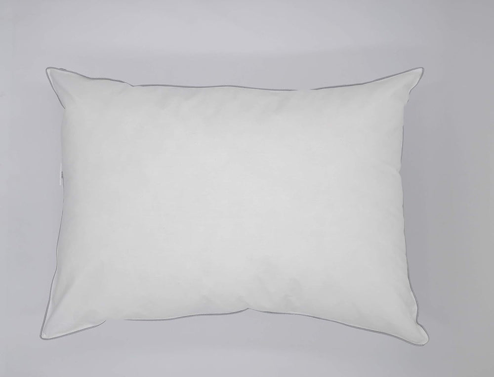 Pernă, Bumbac, Percale, 50 X 70 Cm, Finisaj fin, Confort, Percale, 100% bumbac, De înaltă calitate, Moale, Fabricat în Franța, Alb 73130220 Perne standard Naty Shop