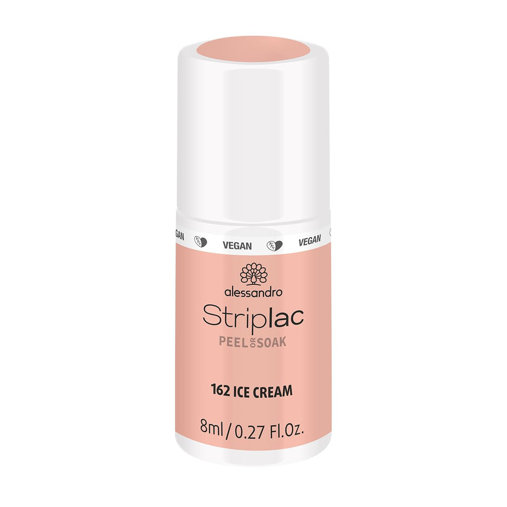 UV nail polish alessandro Striplac Coral Sunshine – Delicate and long-lasting – Easy removal thanks to the removal technology – Vegan and cruelty-free – 8 ml