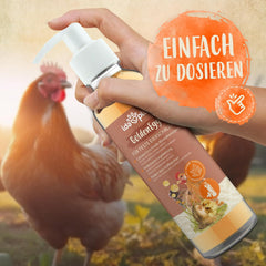 Ida Plus - GoldenEgg 200 ml - reduced Brucheier & Federfressen - supported Federwachstum & Federkleid - Wichtige Mineralien & Vitamine für Hühner - Beste Eierqualität bei Ihrer Hühnerhaltung