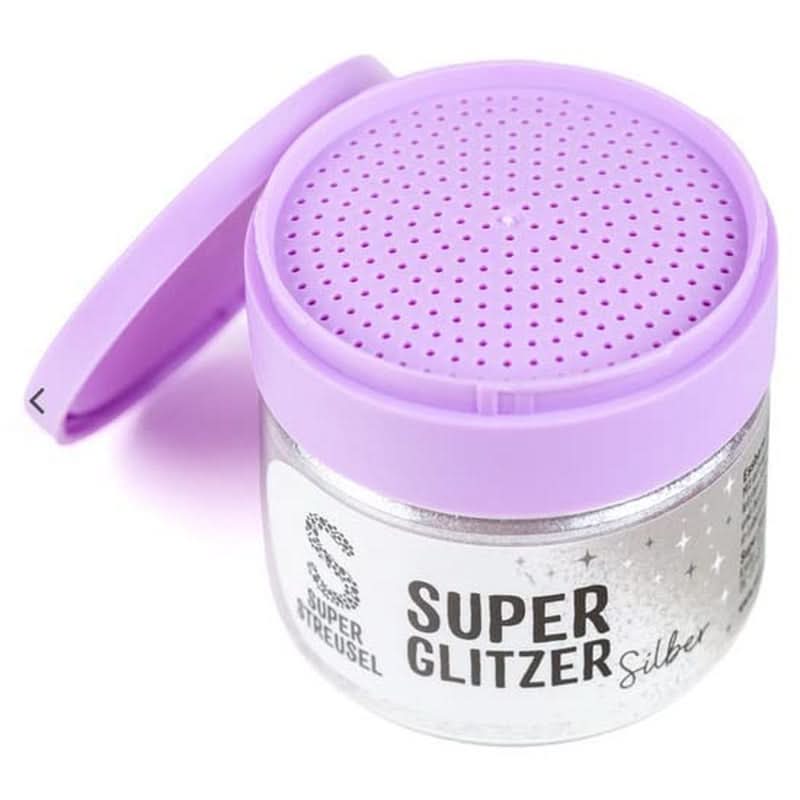 Super Streusel, Super Glitter Powder Gold, glitter powder, gold, 10 grams Glitter Naty Shop