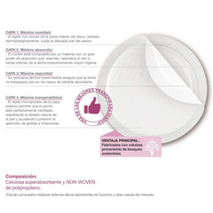 Suavinex 3182126 - Breastfeeding tampon pack of 60 Accessories Food and Breastfeeding Bebe Naty Shop