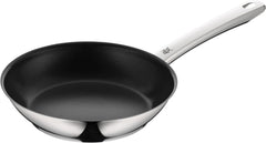 WMF, tigaie, oțel inoxidabil Cromargan acoperit, rezistent la cuptor Oale si Tigai Naty Shop 24 Cm - Mâner din oțel inoxidabil