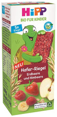 Hipp Organic for children oat bar, strawberry and raspberry or peach Mother and Child Naty Shop