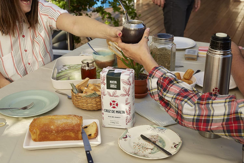 Ceai argentinian de mate cu bucăți de tulpini, 1 kg.