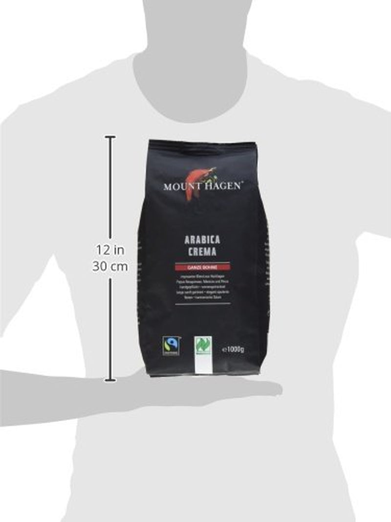 Organic FT Naturland cafea prăjită Arabica Crema, 1kg boabe întregi Cafea Naty Shop