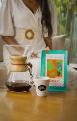 Cafe Quindio Specialty Coffee - boabe de cafea 100% Arabica, Columbia - cu note naturale de miere ușoară (250g) - ideală pentru cafea filtrată sau aparate portafilter