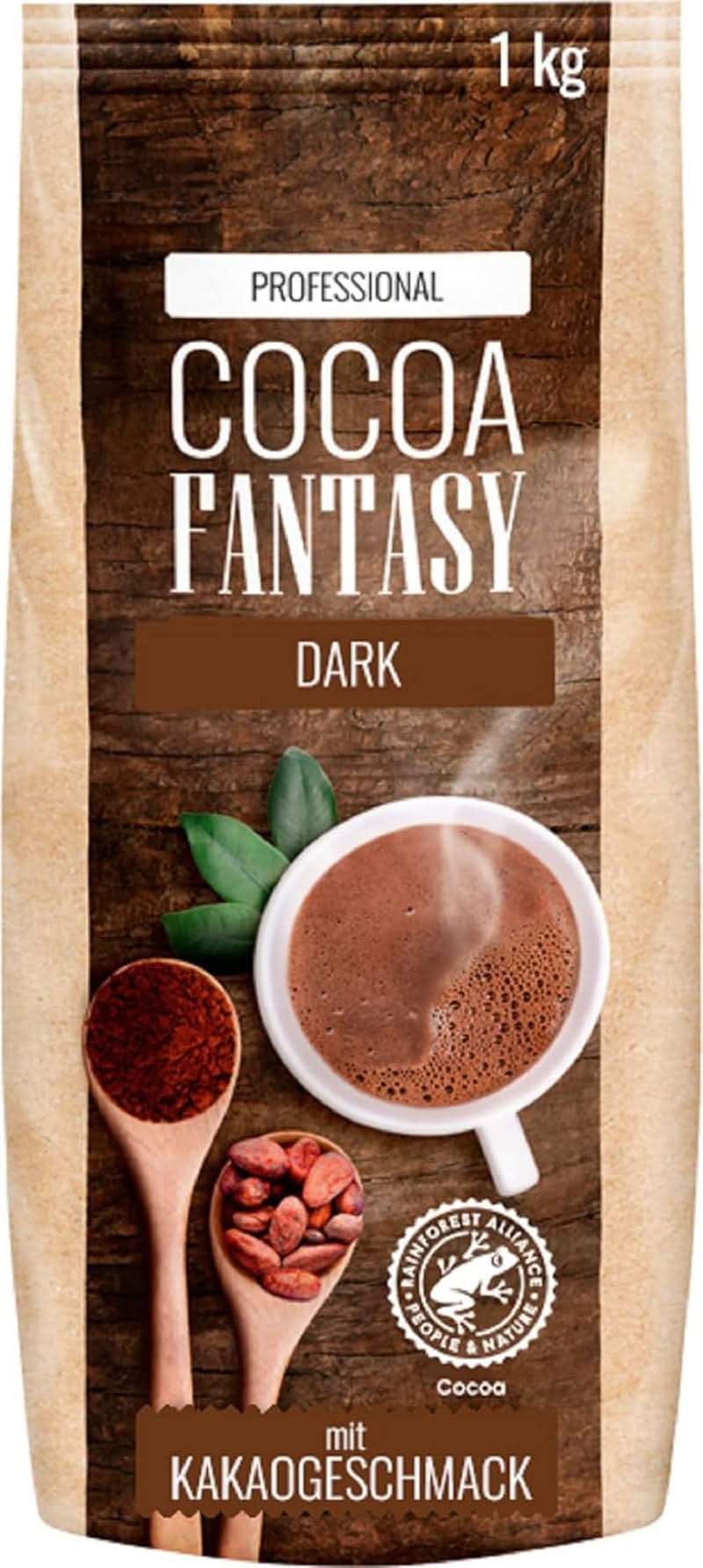 Cocoa Fantasy Hot Choc Powder, 1 kg cocoa powder for hot chocolate, 15% cocoa content Naty Shop