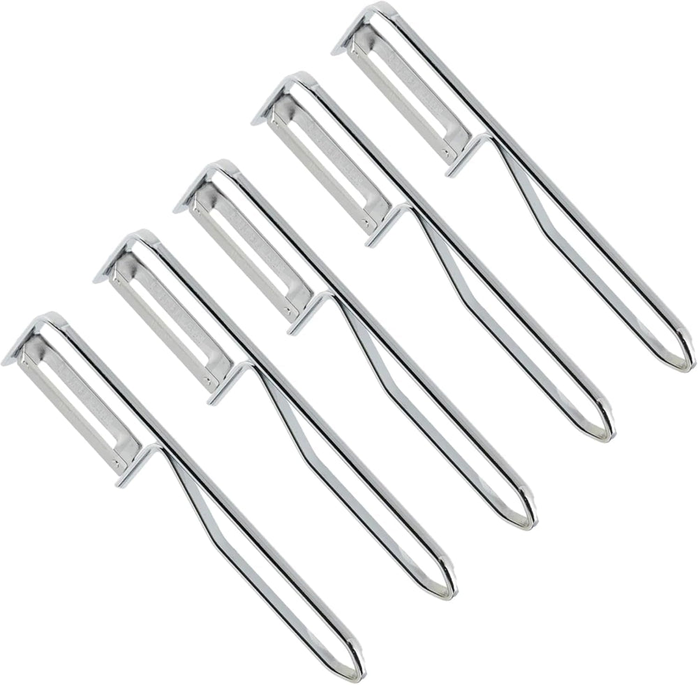 Fackelmann universal peeler, stainless steel blade Peeler Naty Shop Economy peeler Set 5 pieces