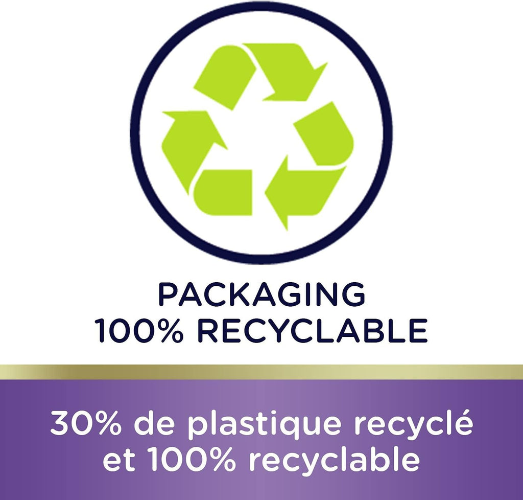 Hârtie igienică capitonată (12 pachete a câte 7 role) - moale și confortabilă - ecologică - durabilă