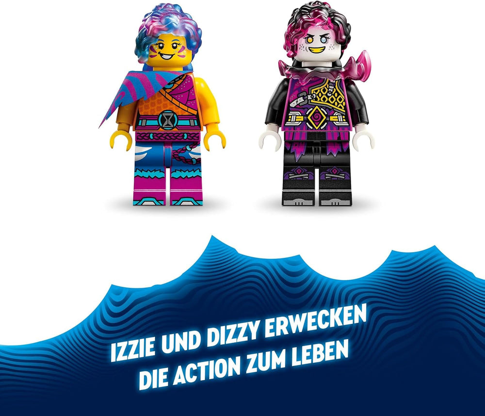 LEGO Dreamzzz 3-In-1 Izzies Dream Animals, Magic Egg with Izzy and Dizzy Minifigures and Animal Figures, Fantasy Playset, Gift for Girls and Boys 8 Years Old 71481 Building Sets Besuche den LEGO-Store