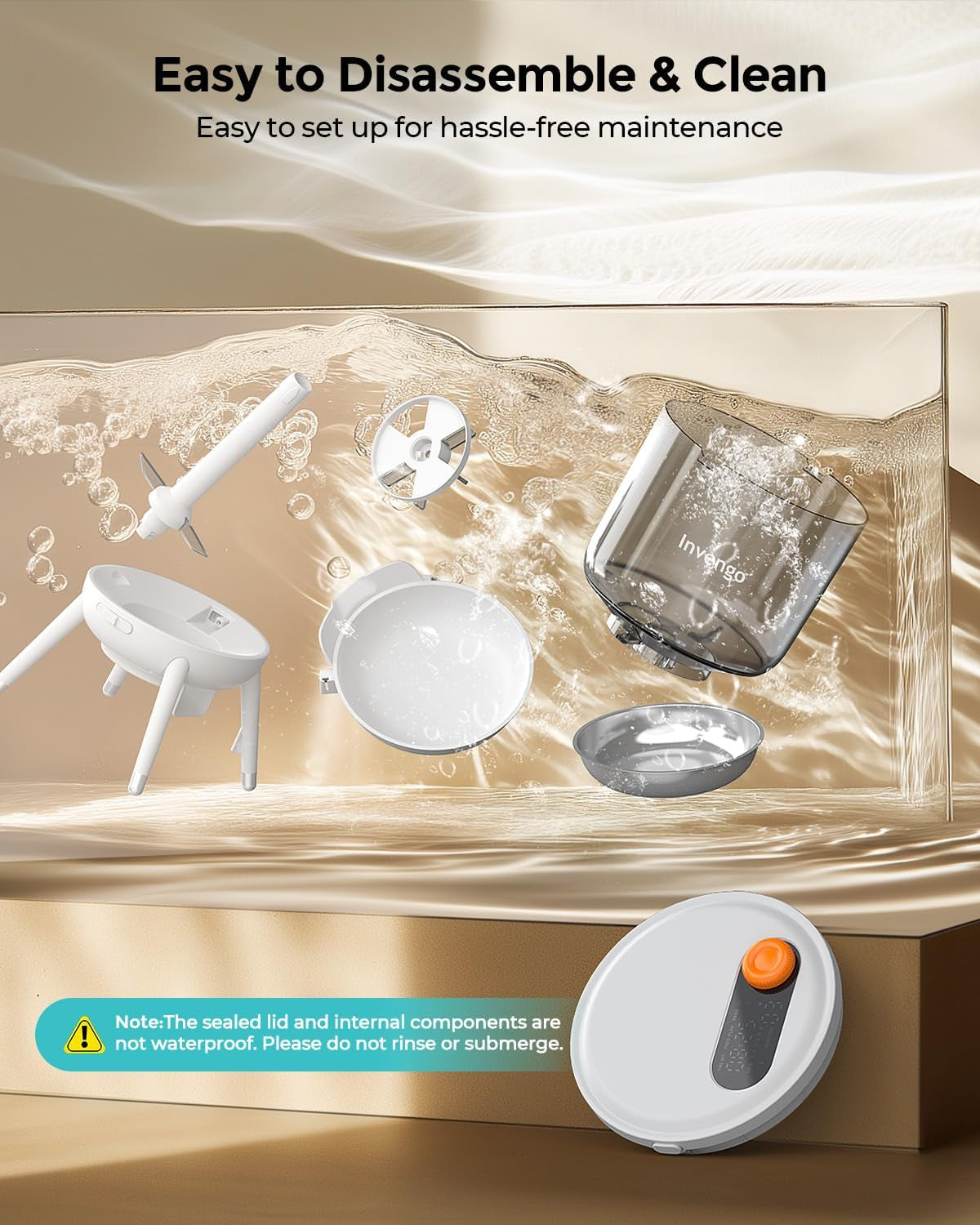 Automatic Cat Feeder, Futterautomat Katze mit Zeitsteuerung, 3L Trichter, Doppelstromversorgung, Automatic Trockenfutter für Katzen & Hunde, Katzen Futterautomat, Schwarz (Weiß)