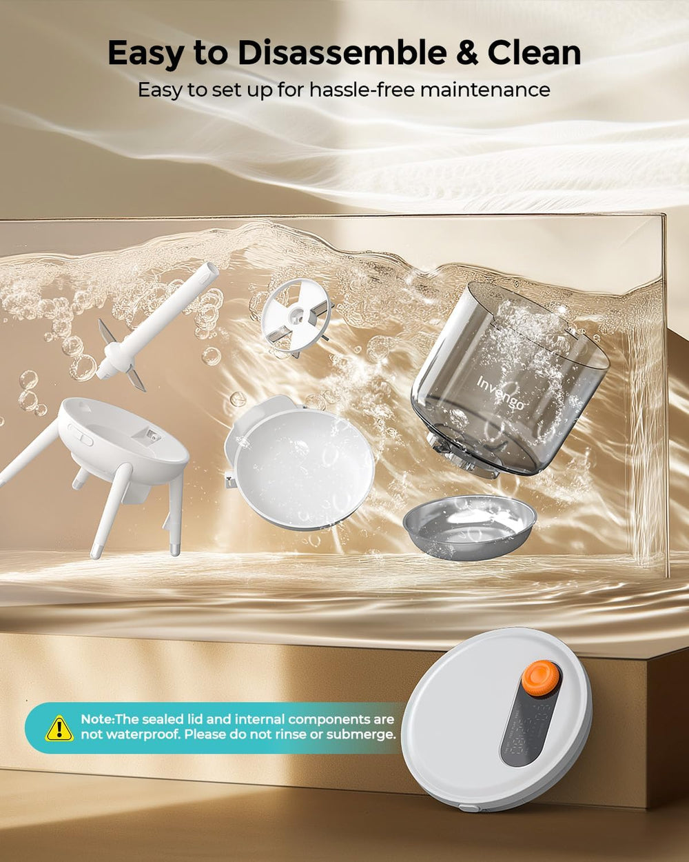 Automatic Cat Feeder, Futterautomat Katze mit Zeitsteuerung, 3L Trichter, Doppelstromversorgung, Automatic Trockenfutter für Katzen & Hunde, Katzen Futterautomat, Schwarz (Weiß)