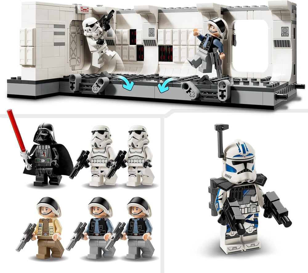 LEGO Star Wars Tantive IV Boarding, A New Hope Movie Building Toy, Collectible Fantasy Playset, Gift Idea for Boys and Girls 8+ and Collectors 75387 Building Sets Beuche den LEGO-Store