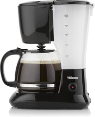 Cafetieră Tristar cu capacitate de 1,25 l – pentru 10-12 cești, potrivită și pentru camping, CM-1245, neagră