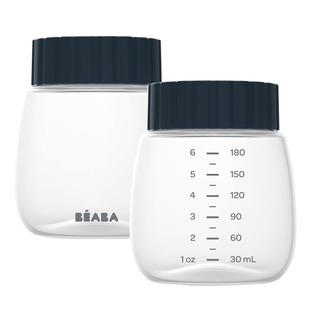 BÉABA, Beaba 2 bottles for storing breast milk, 180 ml Food and Breastfeeding Accessories Bebe Naty Shop