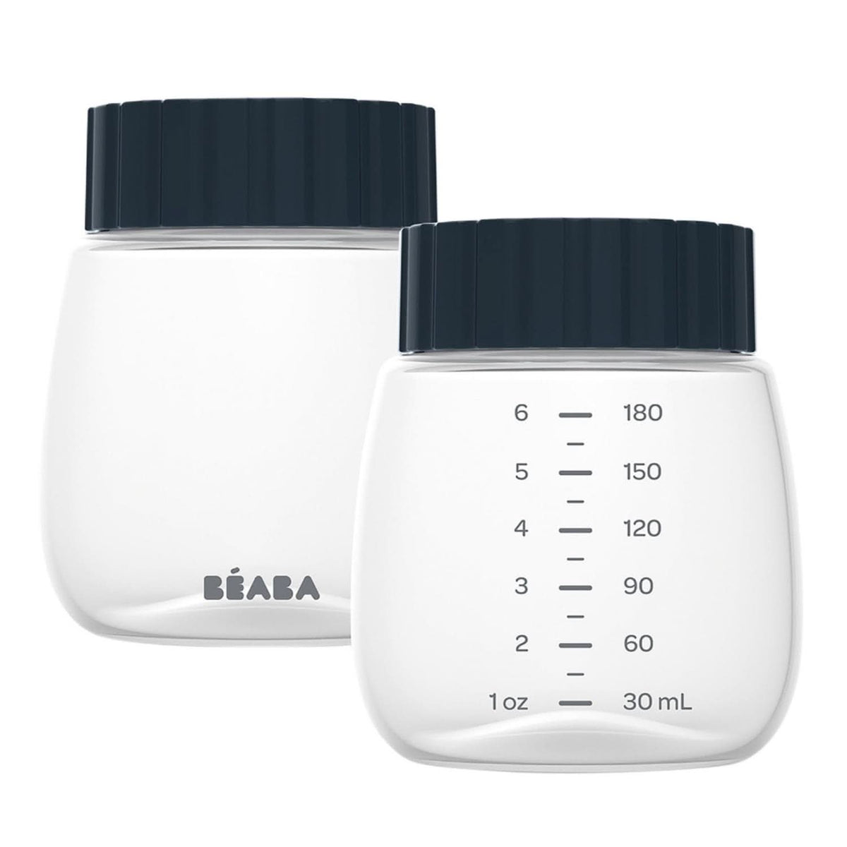 BÉABA, Beaba 2 bottles for storing breast milk, 180 ml Food and Breastfeeding Accessories Bebe Naty Shop