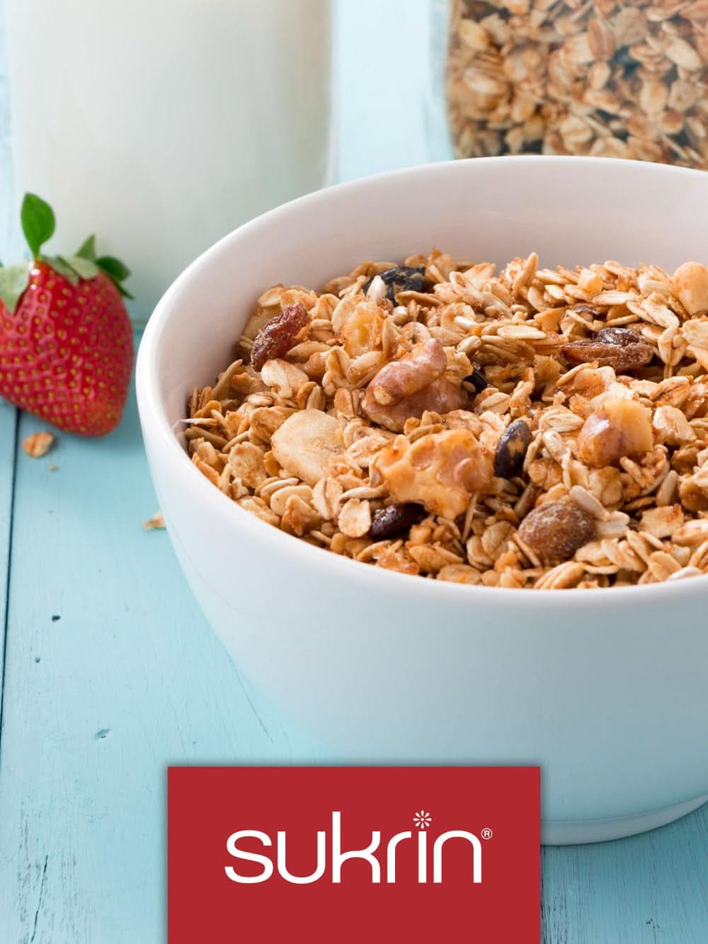 Sukrin Erythritol, natural alternative to sugar without calories, 1 pack, 500 grams Sweeteners Naty Shop