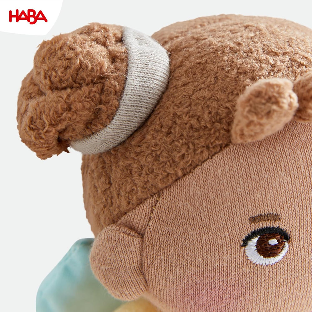 HABA Înger Păzitor Holly – Păpușă din material textil pufoasă (15 cm), cadou perfect de bun venit pentru bebeluși și copii mici – Lavabilă la 30 °C – 2011871001