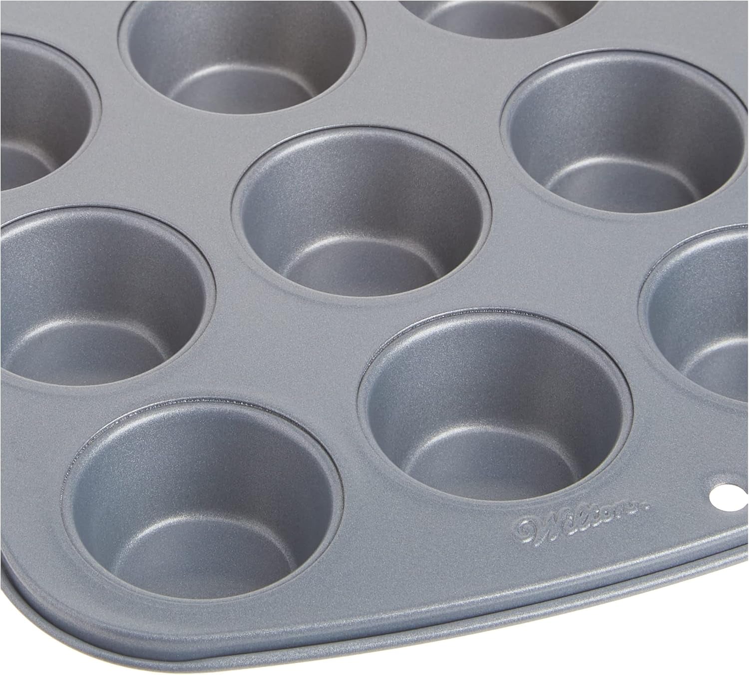 Wilton 24 Er Mini-Muffinbackform, Antihaftbeschichte, Silber Molds and baking trays Naty Shop