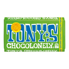 Tony's Chocolonely - Dark chocolate with almonds and sea salt 90g