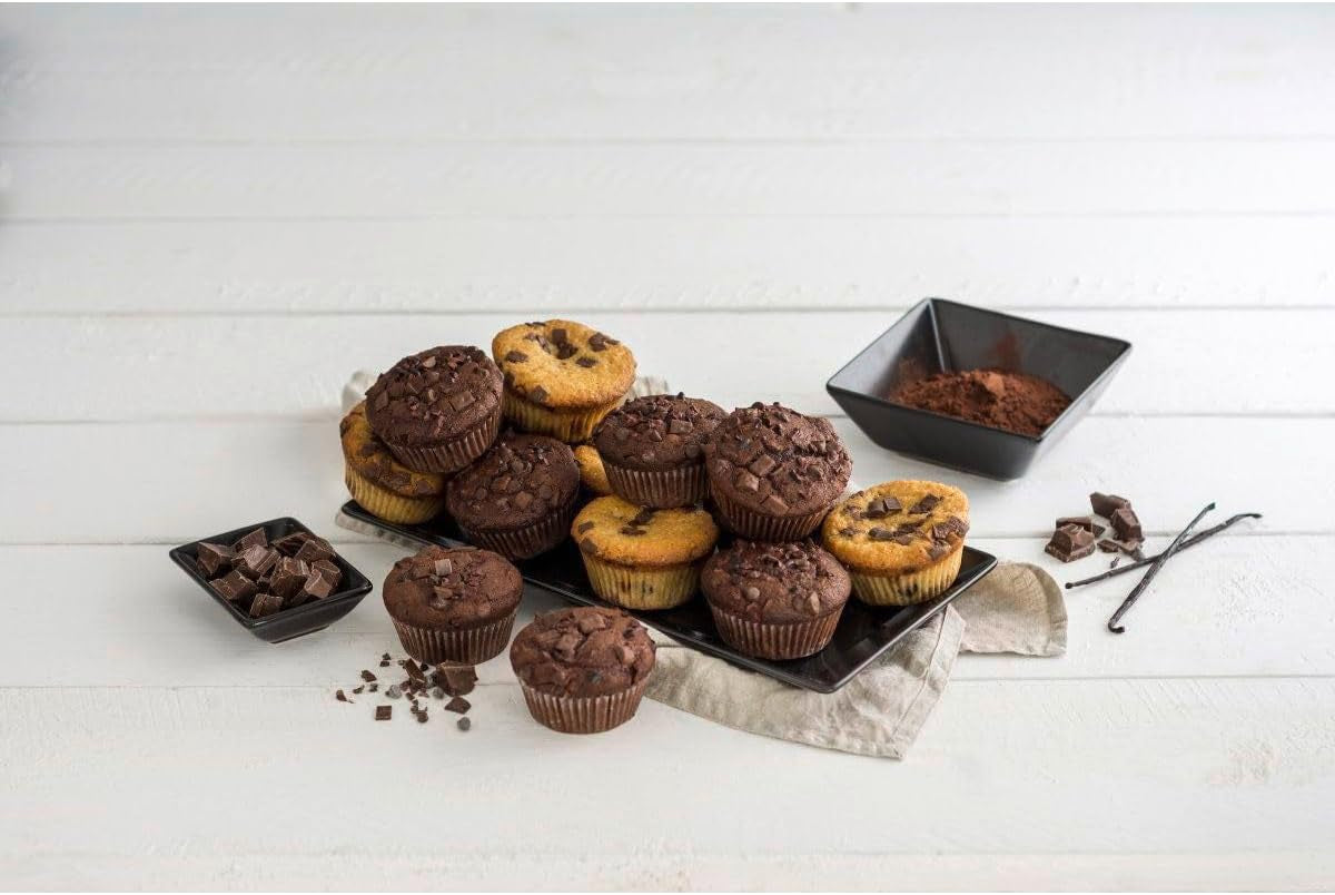 Zenker 6Er Muffinform Black Metallic, 275X190X30 Mm, Teflon Classic Antihaftbeschichtung, Hitzebeständig Bis 230°C, Leichte Reinigung, Ideal Für Köstliche Muffins Molds and baking trays Naty Shop