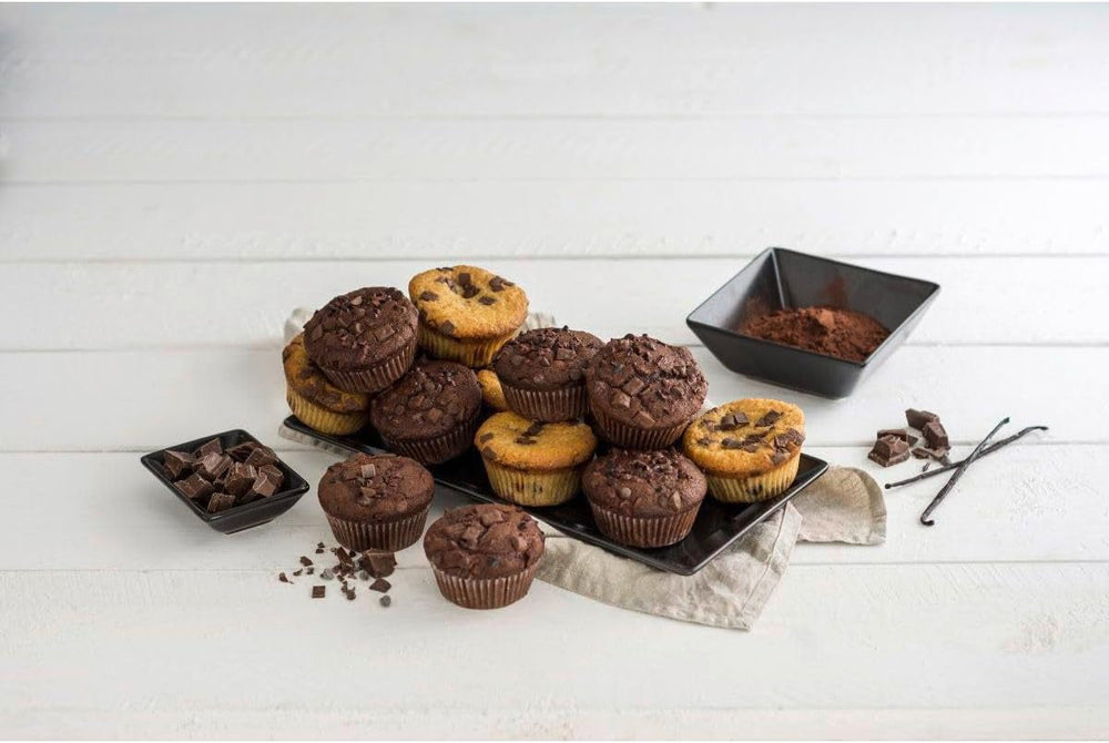 Zenker 6Er Muffinform Black Metallic, 275X190X30 Mm, Teflon Classic Antihaftbeschichtung, Hitzebeständig Bis 230°C, Leichte Reinigung, Ideal Für Köstliche Muffins Molds and baking trays Naty Shop