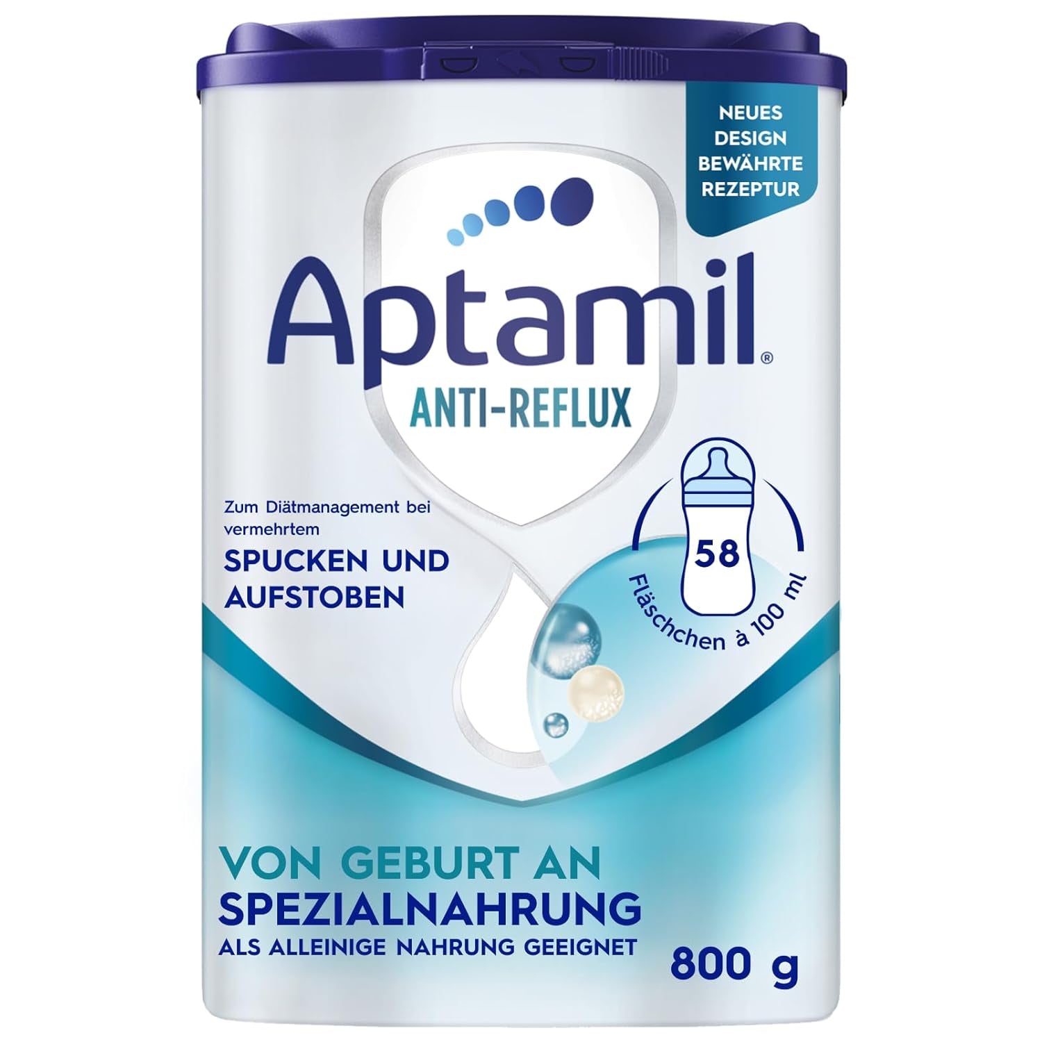 Aptamil Anti-Reflux - Complete Formula From Birth Dietary Management Vomiting & Regurgitation Baby Food Milk Powder 1 x 800g