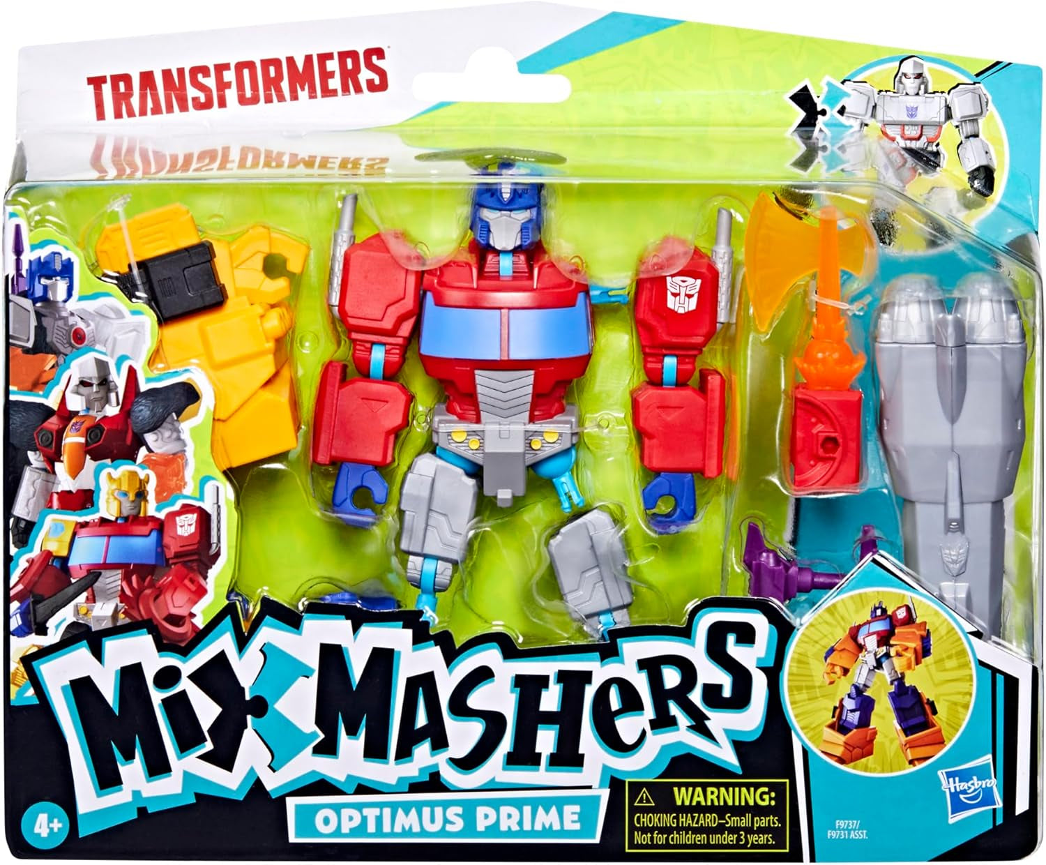 Transformers Mixmashers Optimus Prime Customizable Deluxe Action Figures & Accessories Action figures Naty Shop