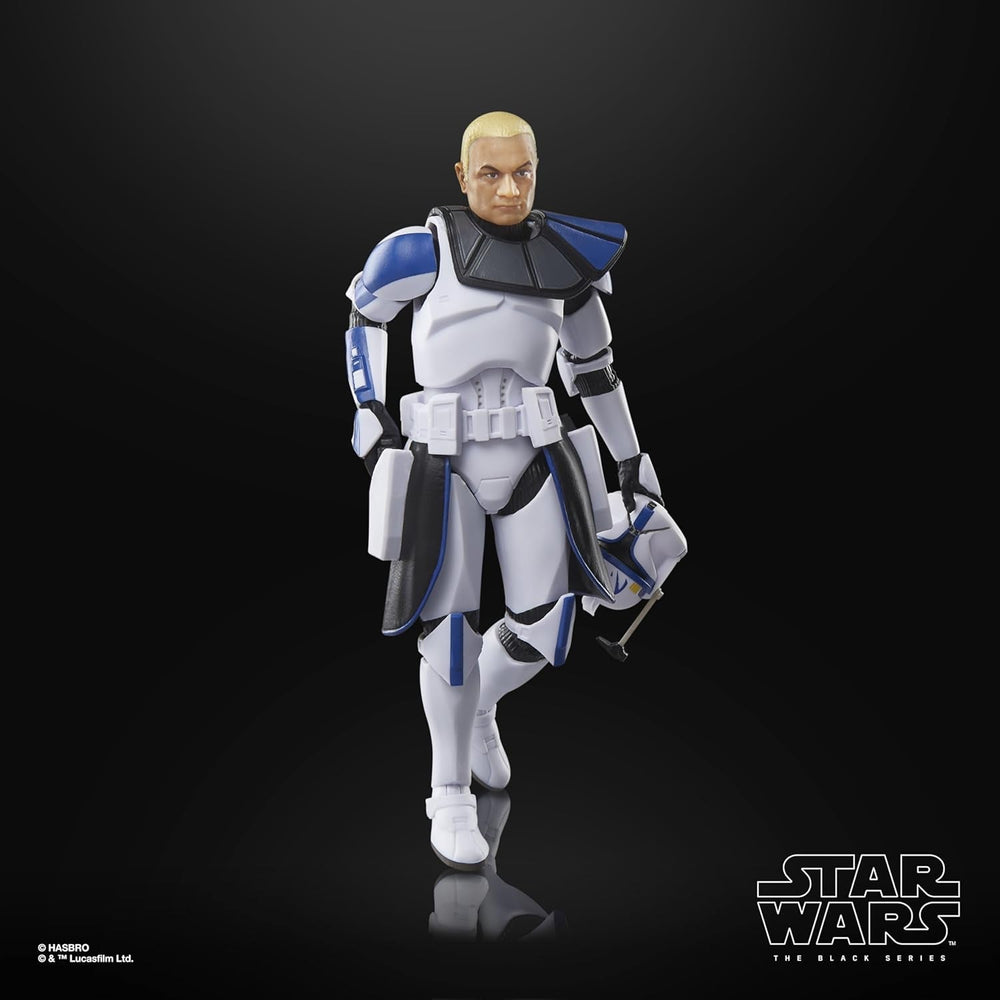 Star Wars seria neagră Clone Captain Rex, Star Wars: Ahsoka Premium Action Figure pentru a colecta (15 Cm) Action figures Naty Shop