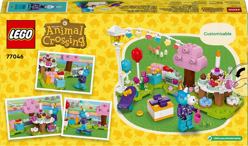 LEGO Animal Crossing Jimmy's Birthday Party Children's Creative Toy Video Game Horse Animal Set Gift for Girls and Boys 6 Years Old 77046 Building Sets Besuche den LEGO-Store