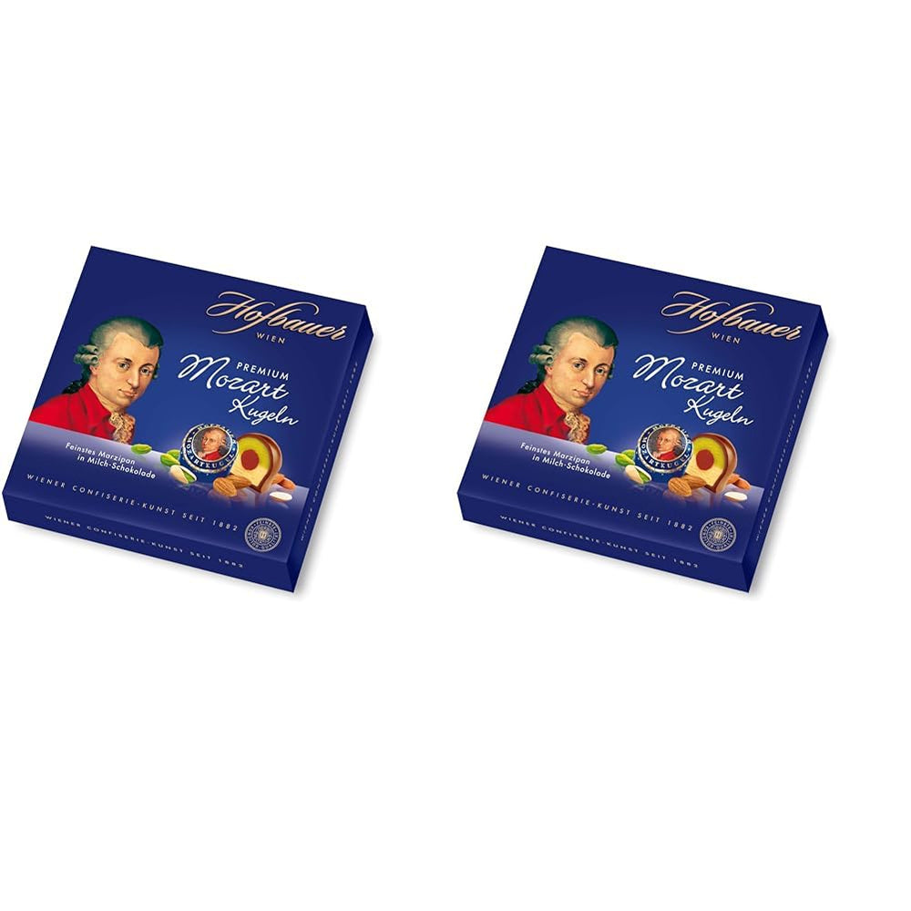 Hofbauer Vienna, Mozartkugeln 200 g, milk chocolate