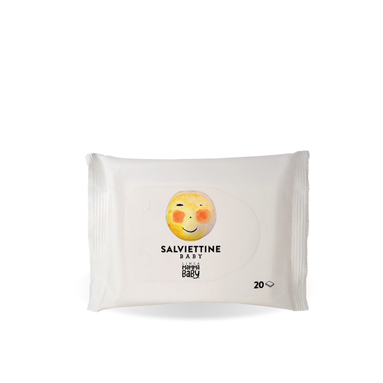 Mammababy Line - Emollient cleansing wipes (20 pieces)