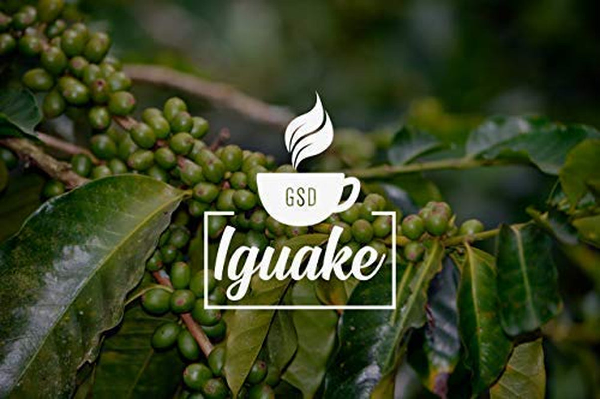 Iguake Coffee 1000gr | Premium Kaffee ganze Bohnen 100% Arabica aus Kolumbien | Familienbetrieb - Single Origin Kaffeebohnen - Nachhaltige eigene Plantage im Hochland - Kräftiges Aroma