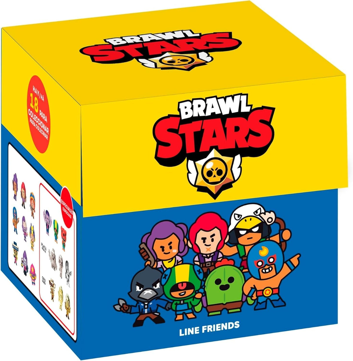 Bizak Brawl Stars 64112017-1 Figure 1 Piece 4cm Figure in Surprise Box Multiplayer Fighting Game Age 3+ Action Figures Naty Shop Default Title