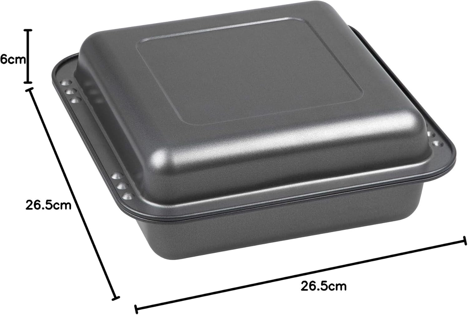 Kombi-Set QUADRO "Easyoven" Molds and trays for baking Naty Shop