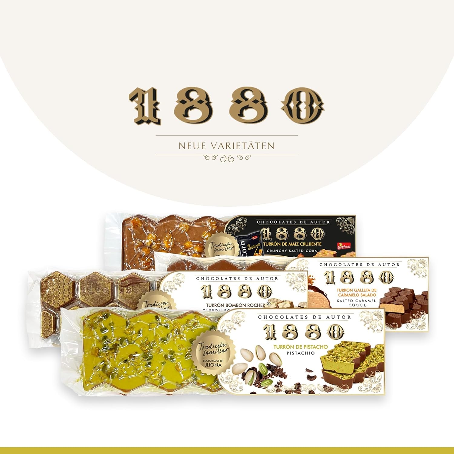 Artisanal chocolate pistachio turrón, 200g, creamy texture, superior quality, fine ingredients, authentic taste, the most expensive turrón in the world