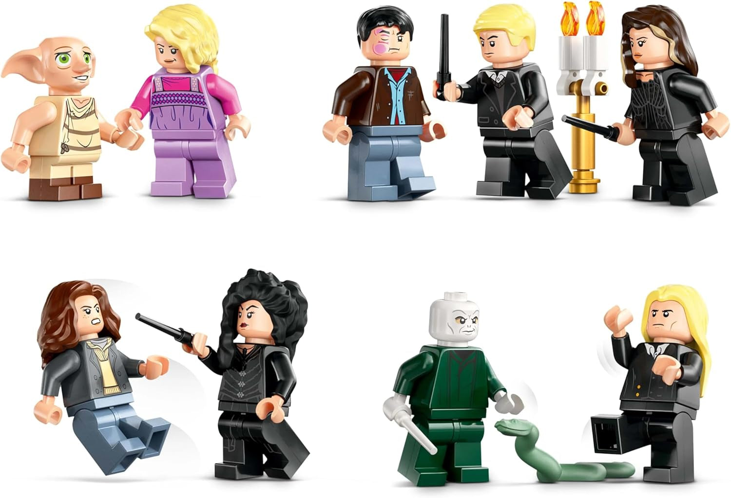LEGO Harry Potter Malfoy Family Country Estate, fantastic toy to collect and display, gift for boys, girls and fans of the wizarding world, gift idea with 9 minifigures 76453 Building sets Besuche den LEGO-Store
