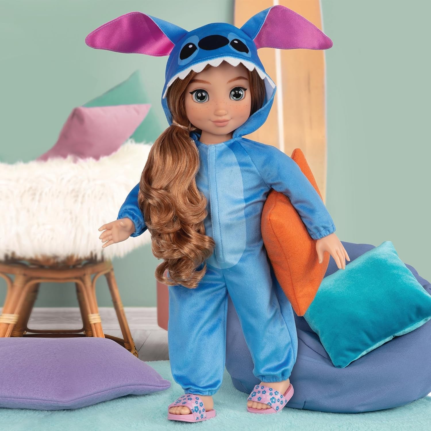 JAKKS Disney ILY 4EVER 45cm Charakterisierte Puppe - Stitch inspiriert, Strawberry Blonde Doll