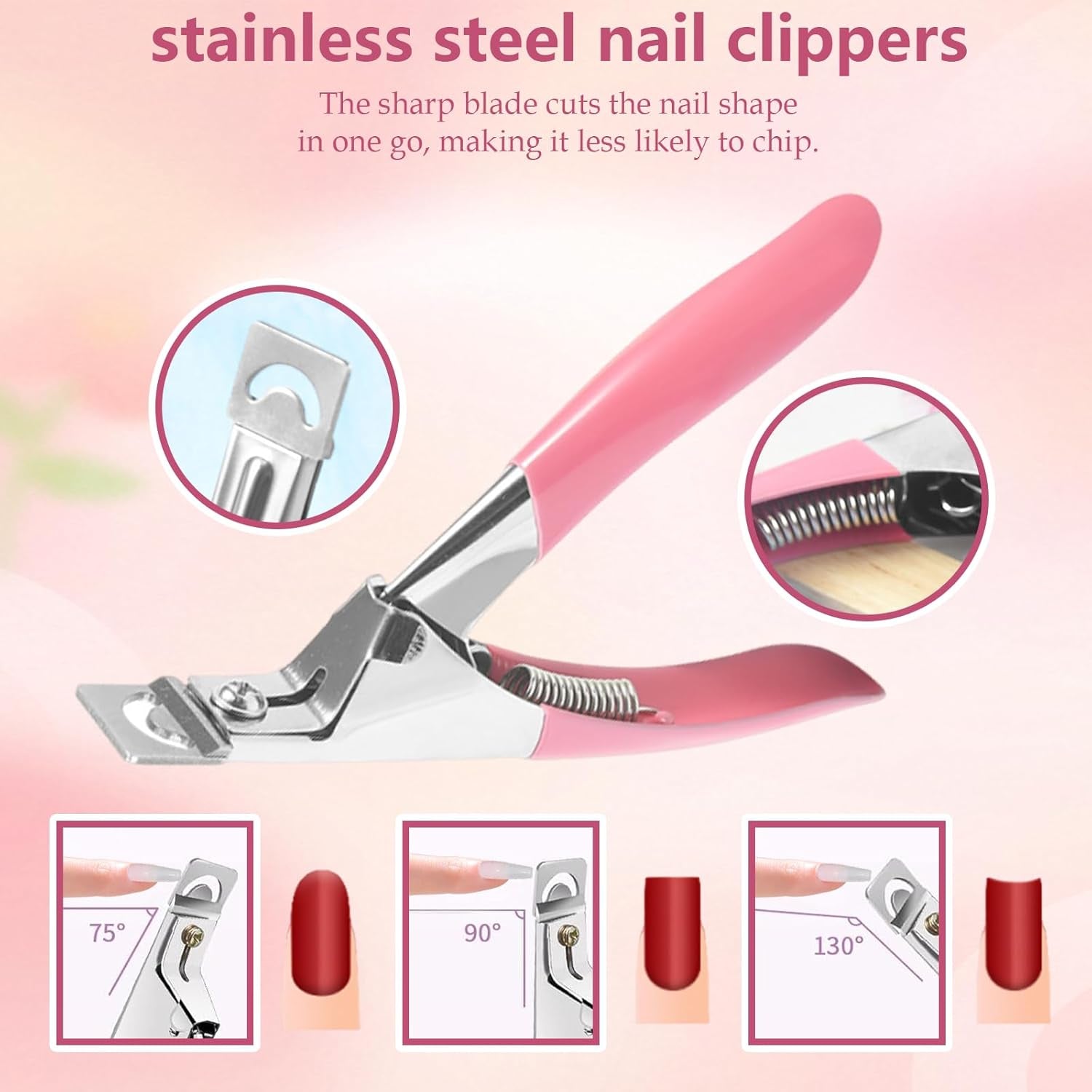 Set de 288 de forme duble pentru unghii, Set de unghii cu formă dublă, 12 forme pentru extensii de unghii, forme de gel pentru extensii de unghii, potrivit pentru începători și manichiuriști