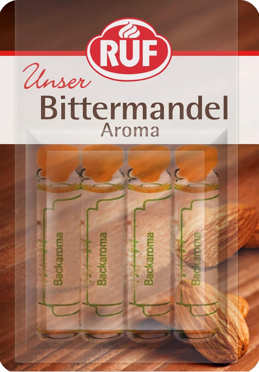 RUF, set of 4 essences, various flavors Naty Shop flavors Bitter almond