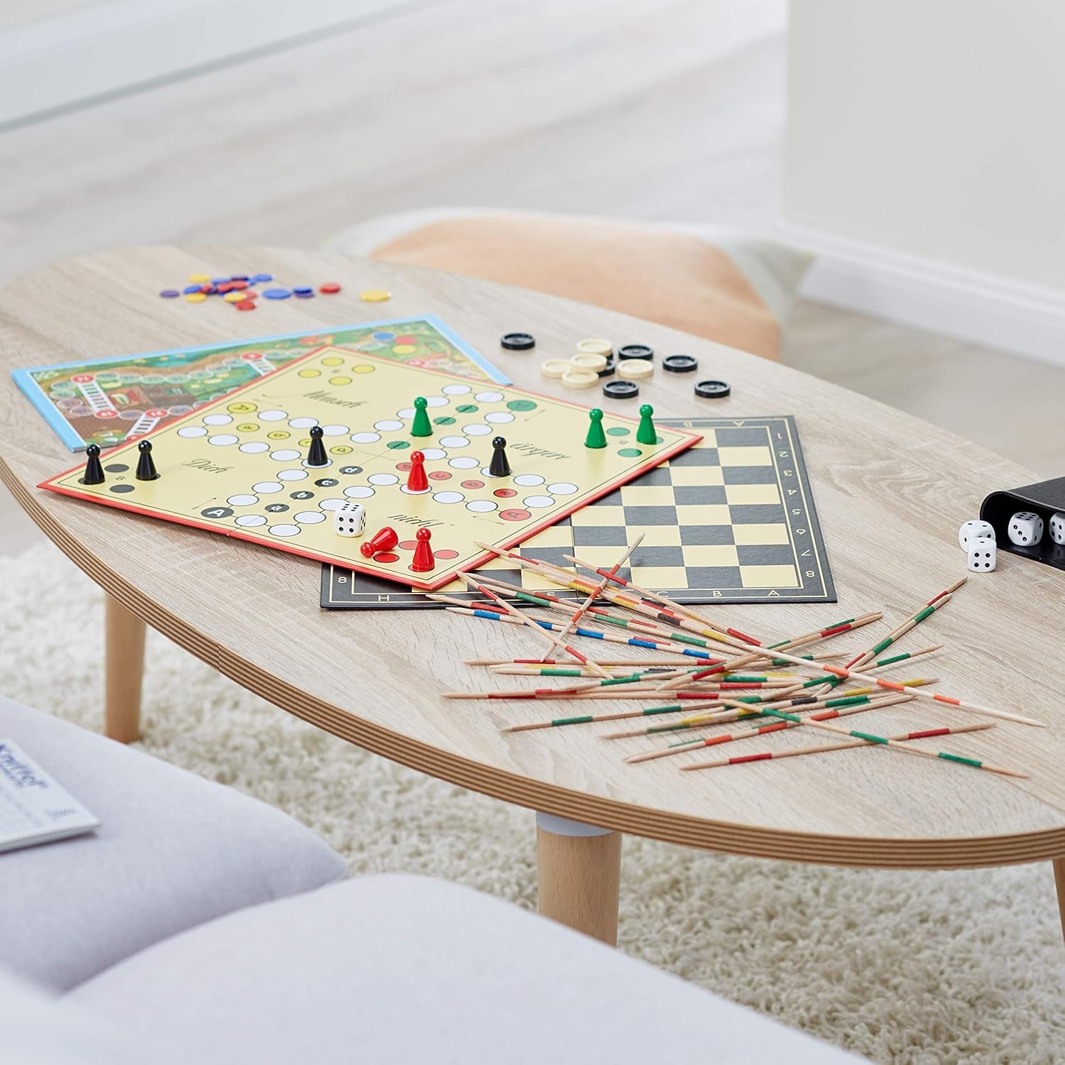 Schmidt Spiele 49147 - Game collection with 100 game options