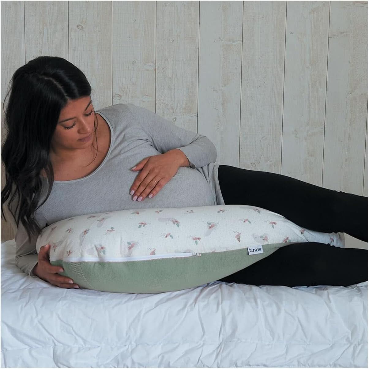 Pregnancy pillow - Nursing pillow - 2 in 1 multifunctional pillow - Removable cover 78 X 44 cm Accessories Food and Breastfeeding Bebe Naty Shop