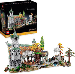 LEGO Icons The Lord Of The Rings: Rivendell - Adult Collection and Display Set with 15 Unique Minifigures Including Gandalf, Legolas, Aragorn and Frodo Exclusively on Amazon - 10316 Building Sets Besuche den LEGO-Store Single