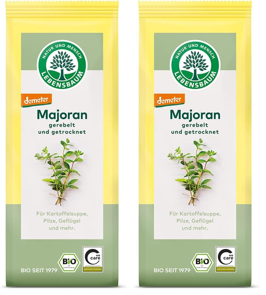 Lebensbaum Liebstöckel geschnitten, Bio-Gewürz mit würzigem Geschmack, Maggi-Kraut für Suppen, Marinaden, Fleisch- und Fisch-Gerichte, vegan, 15g