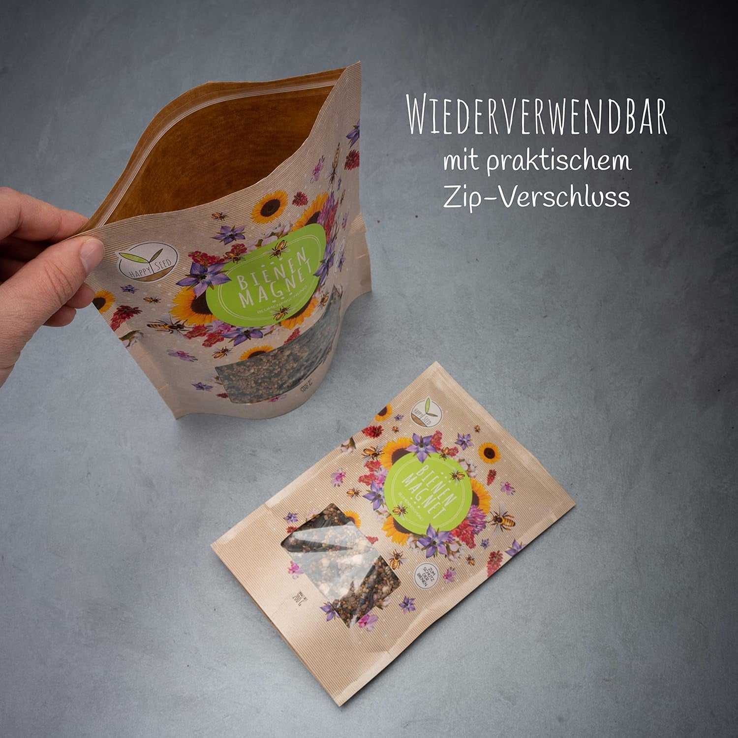 100g Wildflower Seeds for a Colorful Bee Pasture - Vibrant and Nectar Rich Wildflower Seed Blend for Bees and Butterflies (Includes FREE eBook)