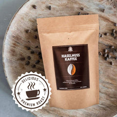 Cafea cu alune de pădure Henry's 1000g - Cafea gourmet rafinată cu cele mai fine arome - prăjită artizanal - boabe de cafea premium