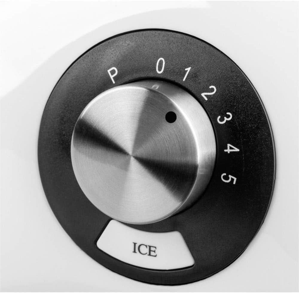 Gastroback 40898 Vital Basic, Mit Integrierter Ice-Crush Funktion, Leistungsstarker 600 Watt Motor Mixer, Kunststoff, 1.5 Liters, Weiß Kitchen Naty Shop