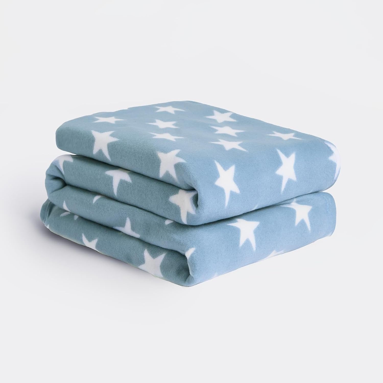 DREAMSCENE comfortable blanket fluffy blanket fleece blanket - living room blanket warm winter soft, sofa blanket, sofa blanket, cuddly blanket children, living room & cuddly blankets 120X150Cm, sofa throw blanket gray stars Beds and Blankets Besuche den DREAMSCENE-Store Light Blue 120 X 150 Cm