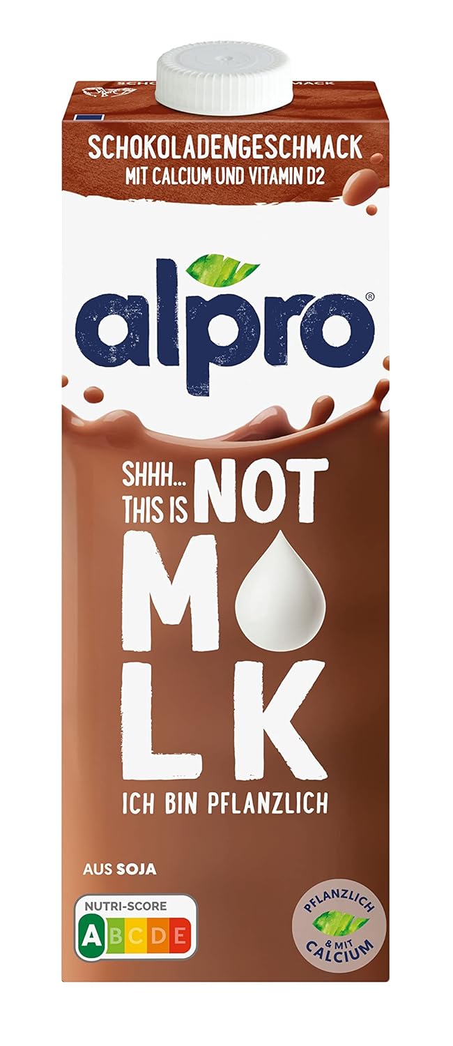 Alpro Vanilla Soy Drink - Vegan, laktosfri, med vitaminer