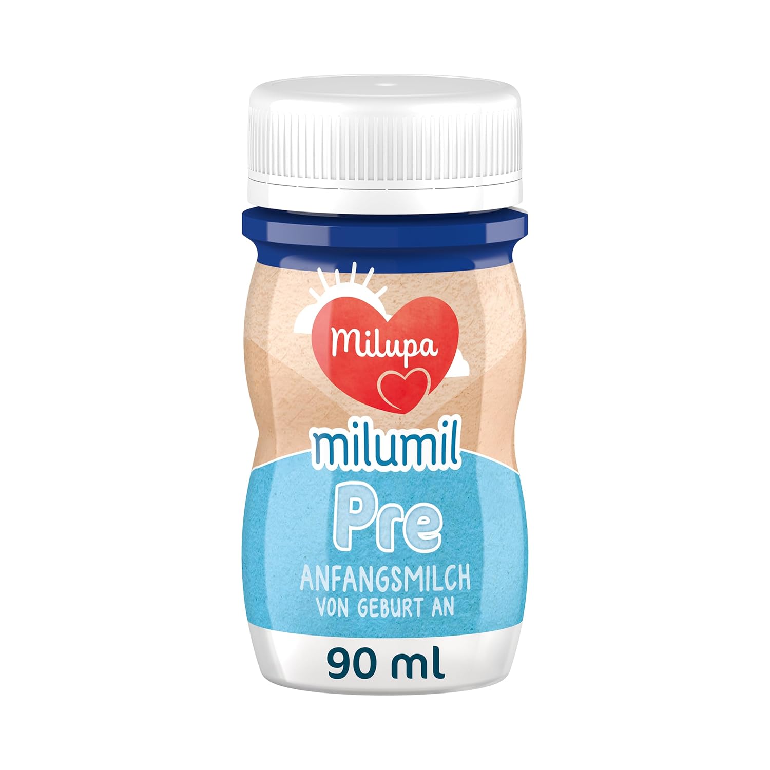 Milupa Milumil Pre, Milk powder for babies - With important nutrients and without palm oil - 800 g Naty Shop 24 x 90 ml Milumil Pre (ready-made liquid)